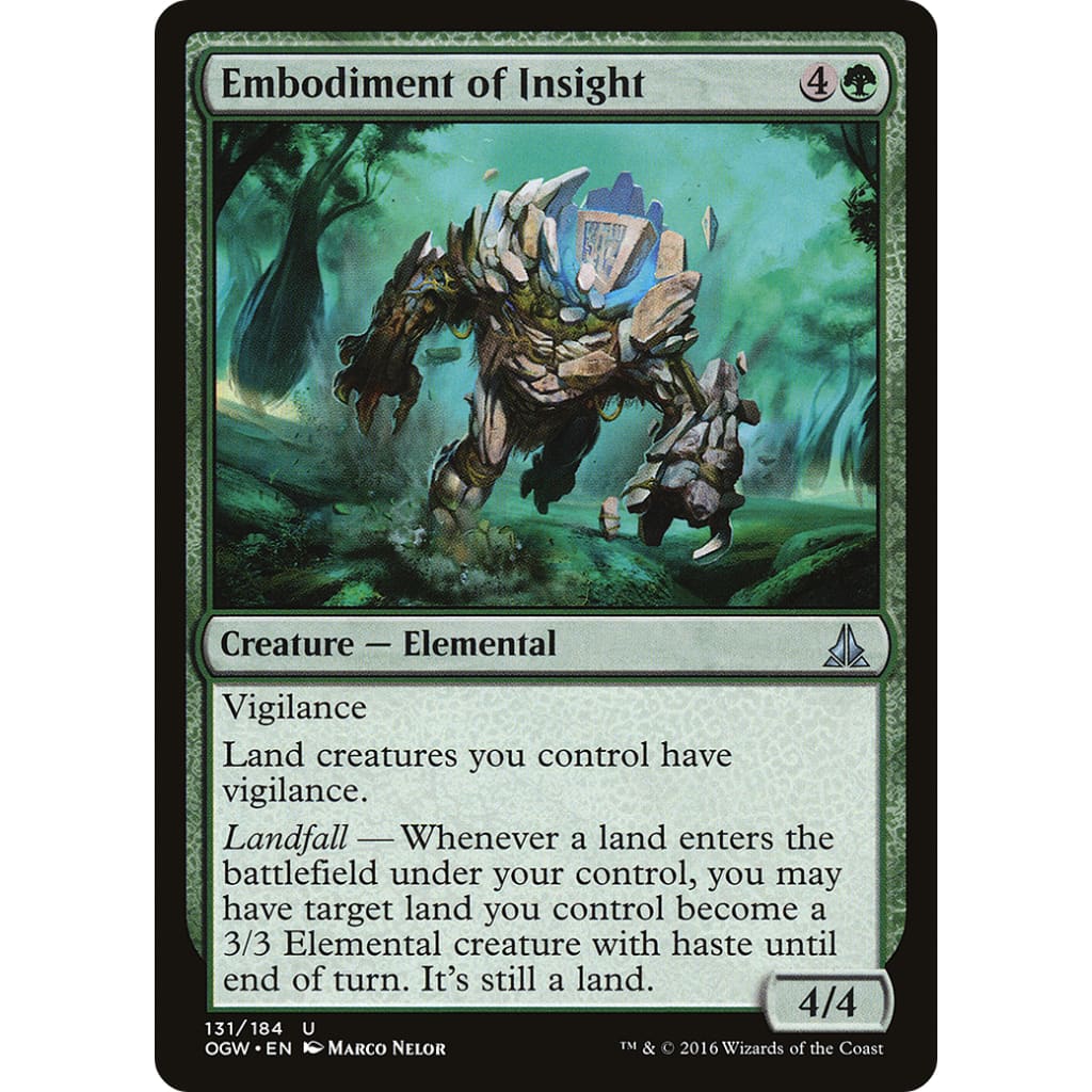 Embodiment of Insight (OGW-131) Foil