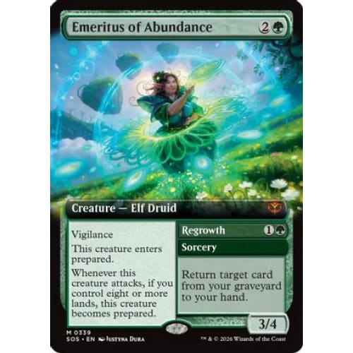 Emeritus of Abundance (Extended Art) (SOS-339) Foil