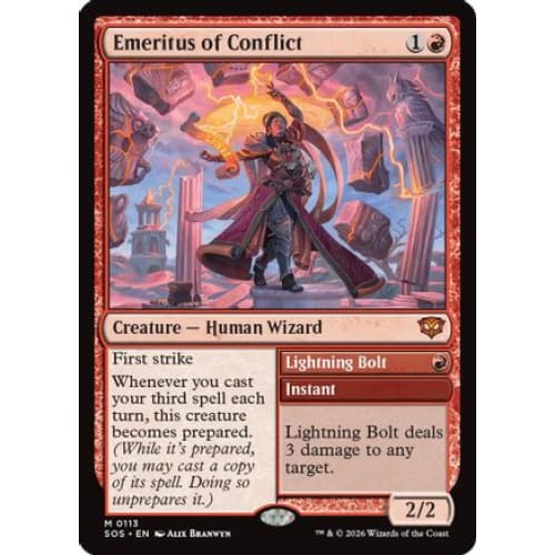 Emeritus of Conflict (SOS-113) Foil