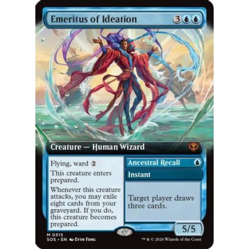 Emeritus of Ideation (Extended Art) (SOS-315) Foil
