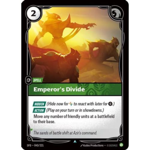 Emperor's Divide (043/221) - Spiritforged Foil