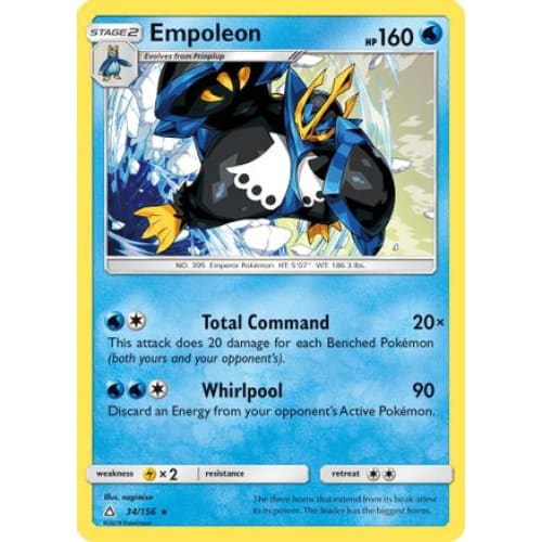 Empoleon (34) Rare Classic Reverse Holofoil