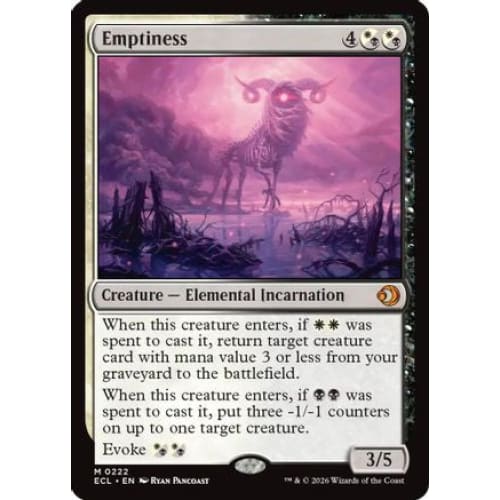 Emptiness (ECL-222)