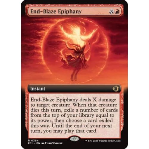 End-Blaze Epiphany (Extended Art) (ECL-364) Foil