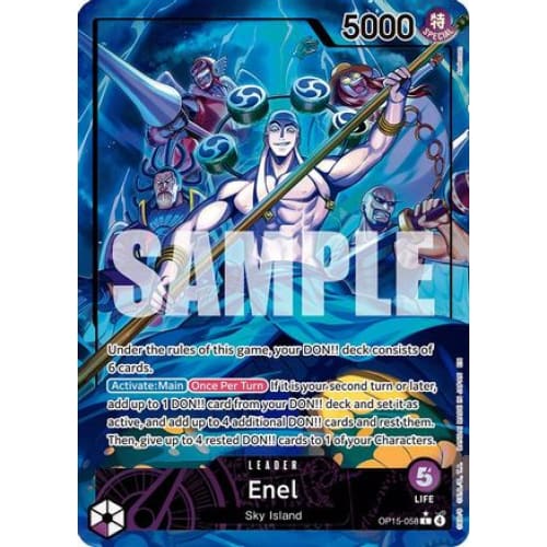 Enel (OP15-058) (Alternate Art) OP15-058 L Adventure on Kami's Island  Foil