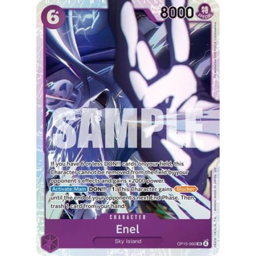 Enel (OP15-060) OP15-060 SR Adventure on Kami's Island  Foil