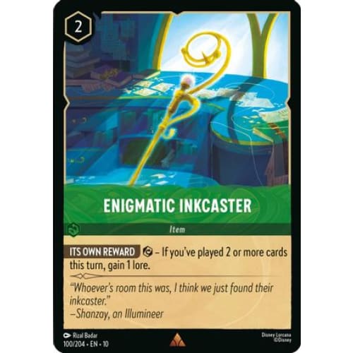Enigmatic Inkcaster (100/204) - Whispers in the Well