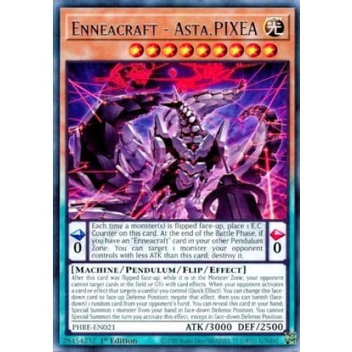 Enneacraft - Asta.PIXEA (Super Rare) - PHRE-EN021 Super Rare 1st Edition