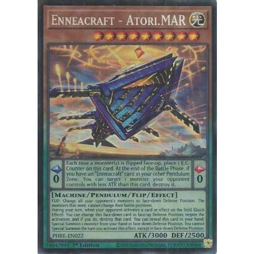 Enneacraft - Atori.MAR (CR) - PHRE-EN022 Collector's Rare 1st Edition