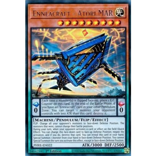 Enneacraft - Atori.MAR - PHRE-EN022 Ultra Rare 1st Edition