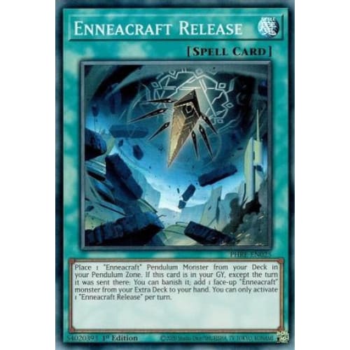 Enneacraft Release - PHRE-EN025 Super Rare 1st Edition