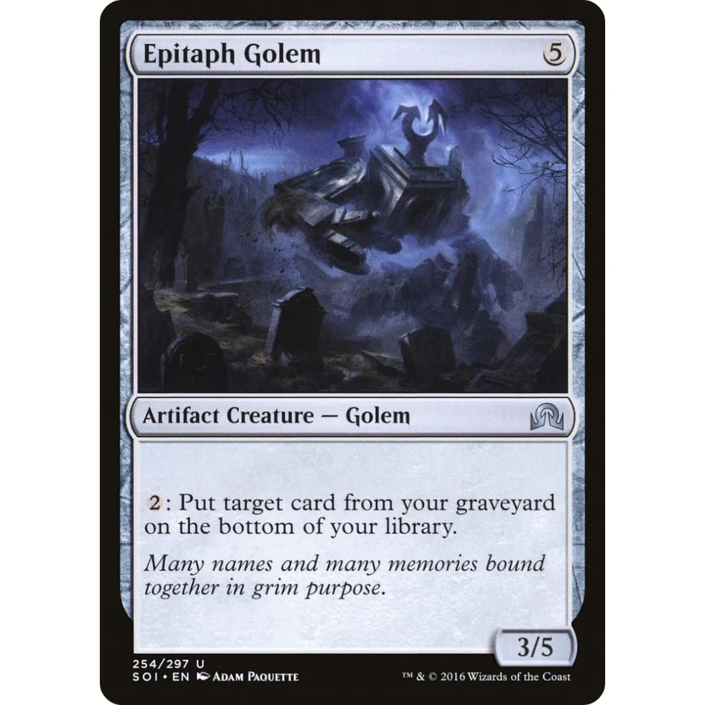 Epitaph Golem (SOI-254) Foil
