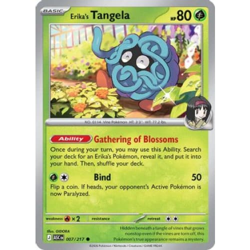 Erika's Tangela - 007/217 (7) Common