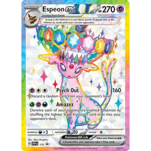 Espeon ex - 175 (SVP) Promo Holofoil