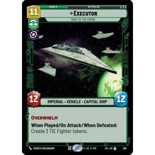 Executor - Might of the Empire (Foil) (588)  Foil