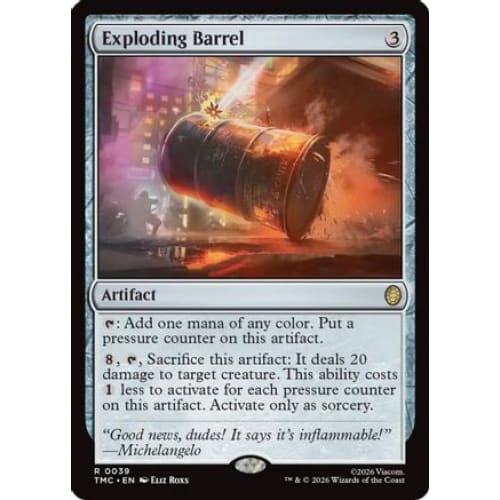 Exploding Barrel (TMC-039)