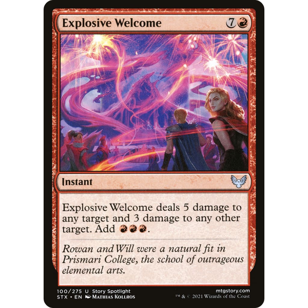 Explosive Welcome (STX-100)