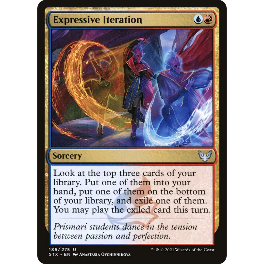 Expressive Iteration (STX-186) Foil