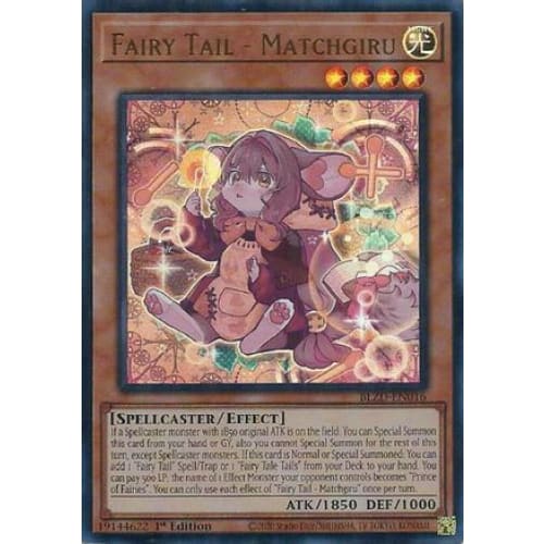 Fairy Tail - Matchgiru - BLZD-EN016 Ultra Rare 1st Edition