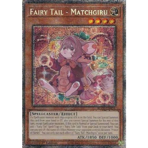 Fairy Tail - Matchgiru (Starlight Rare) - BLZD-EN016 Starlight Rare 1st Edition
