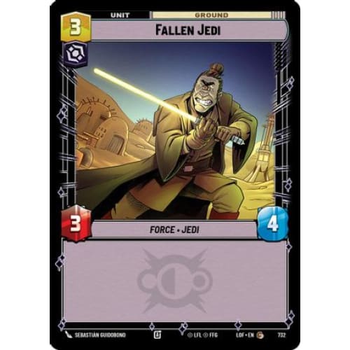 Fallen Jedi (Foil) (732)  Foil