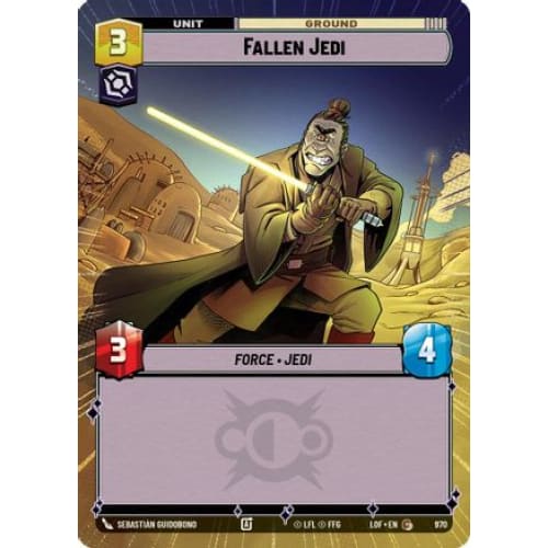 Fallen Jedi (Hyperspace Foil) (970)  Foil