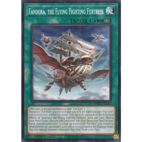 Fandora, the Flying Fighting Furtress - BPRO-EN061 Common / Short Print 1st Edition