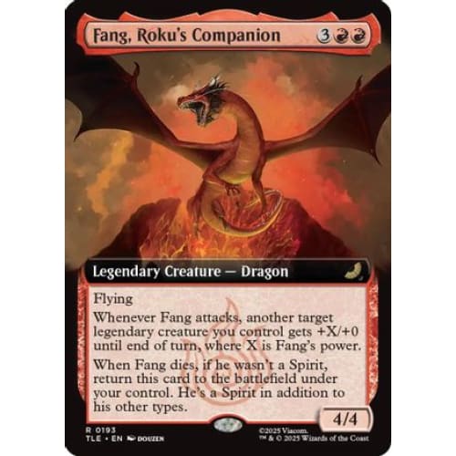 Fang, Roku's Companion (Extended Art) (TLE-193) Foil