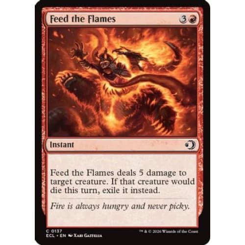 Feed the Flames (ECL-137) Foil