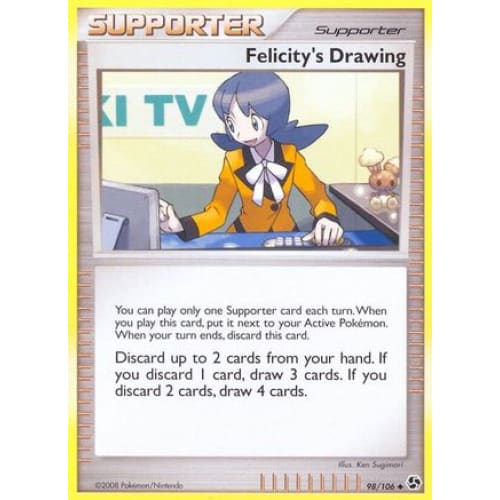 Felicity's Drawing (98) Uncommon Reverse Holofoil
