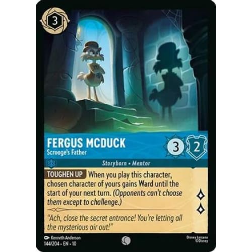 Fergus McDuck - Scrooge's Father (144/204) - Whispers in the Well Cold Foil