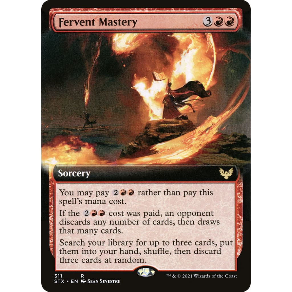 Fervent Mastery (Extended Art) (STX-311): (Extended Art)