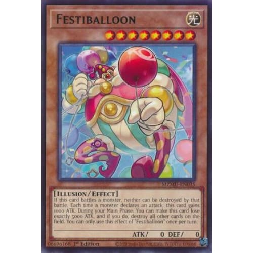 Festiballoon - MZMU-EN035 Rare 1st Edition