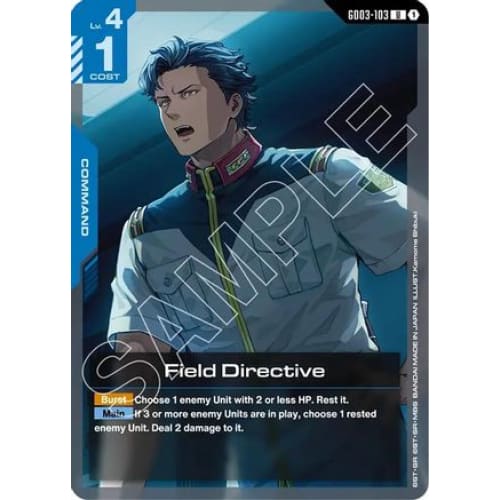 Field Directive (GD03-103) - Steel Requiem