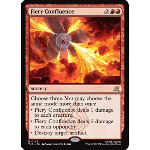 Fiery Confluence (TLE-165) Foil