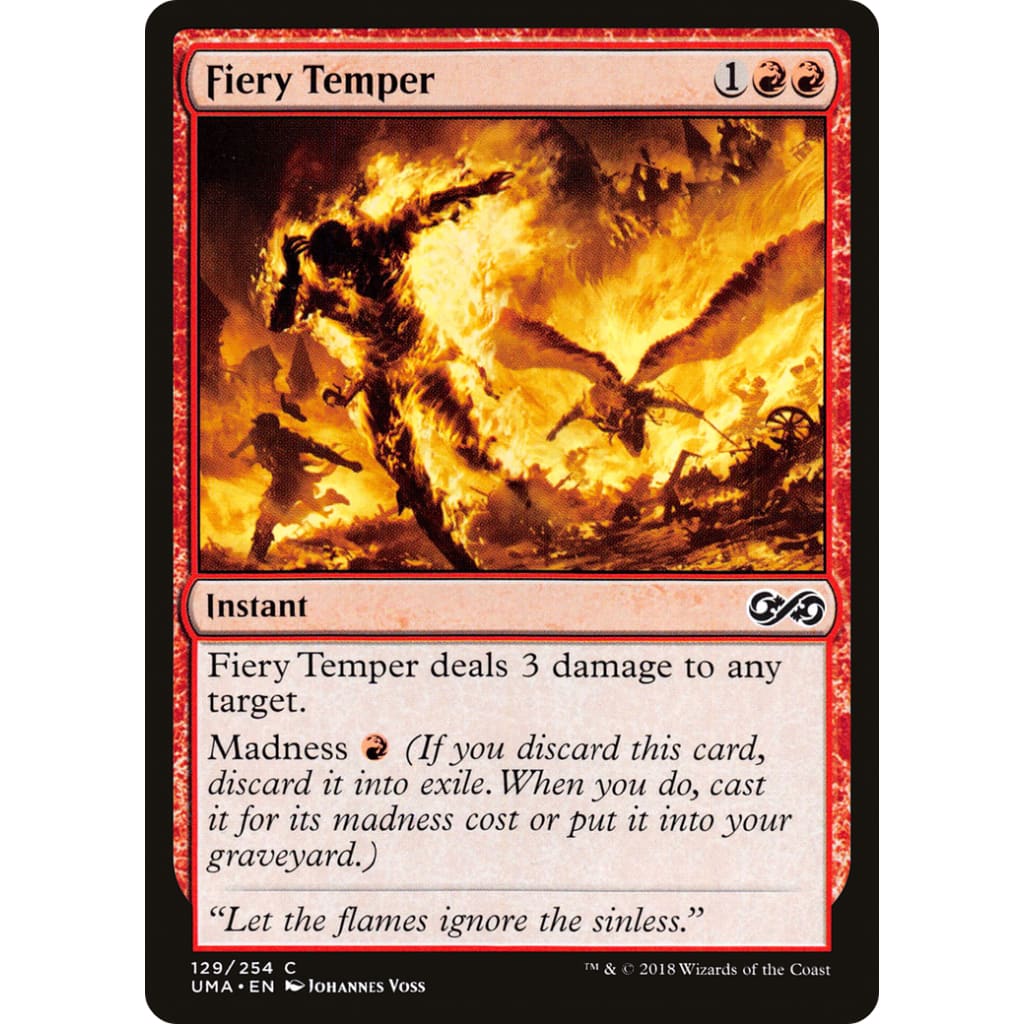 Fiery Temper (UMA-129) Foil