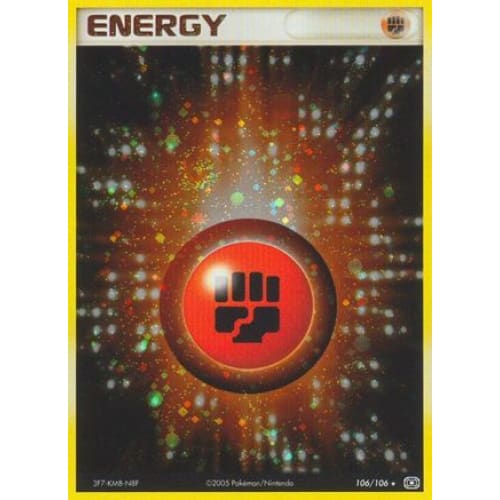 Fighting Energy (106) Holo Rare