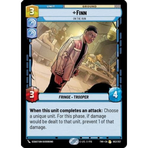 Finn - On the Run (053/257)  Foil