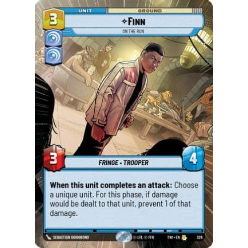 Finn - On the Run (Hyperspace) (326)  Foil