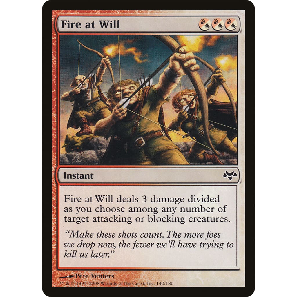 Fire at Will (EVE-140)