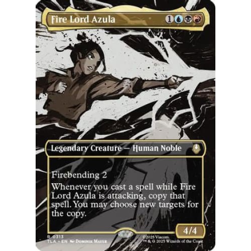 Fire Lord Azula (0313) (Borderless) (TLA-313) Foil