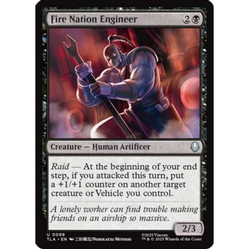 Fire Nation Engineer (TLA-099)
