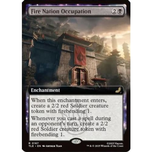 Fire Nation Occupation (Extended Art) (TLE-187)