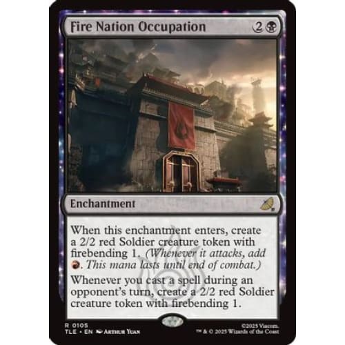 Fire Nation Occupation (TLE-105) Foil