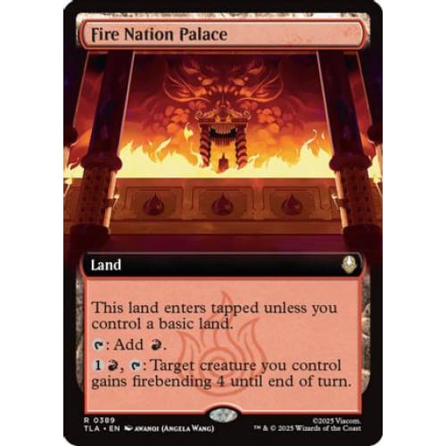 Fire Nation Palace (Extended Art) (TLA-389)