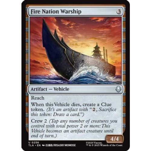 Fire Nation Warship (TLA-256)