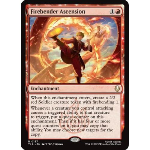 Firebender Ascension (TLA-137) Foil