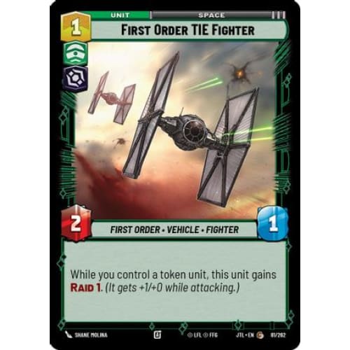 First Order TIE Fighter (081/262)