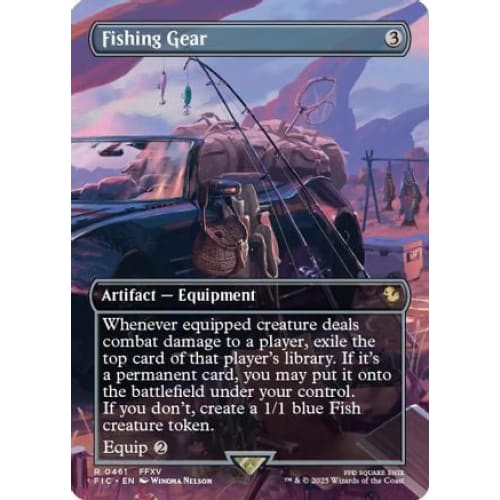Fishing Gear (Borderless) (FIC-461)