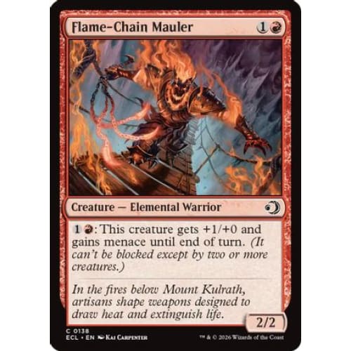Flame-Chain Mauler (ECL-138) Foil